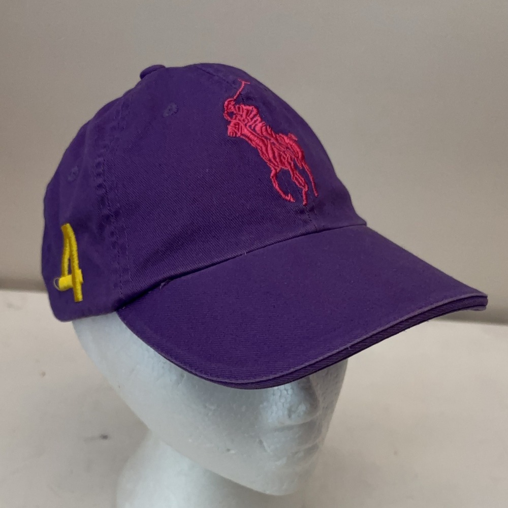 Polo Ralph Lauren Y2K Fragrances Purple Cap Womens Big Pony 4 Preppy